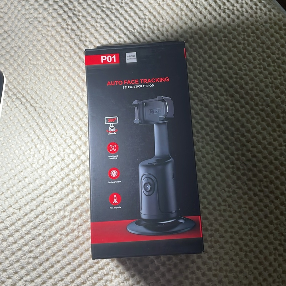 AUTO FACE TRACKING TRIPOD-black